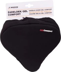 Benson Zadeldek - Gel - Comfort - Universeel - Zwart -Fiets Serie Winkel 1009x1200