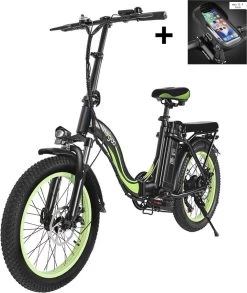 Merkloos Windgoo E20 Urban- Elektrische Fiets - E-bike - 20Inch - 12.5Ah - APP - Fat Tire - 7 Speed Shimano -Fiets Serie Winkel 1010x1200 2