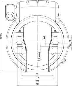 Axa Ringslot Defender Zilver/zwart - ASL556650975 -Fiets Serie Winkel 1012x1200 1