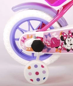 Disney Minnie Cutest Ever! Kinderfiets - Meiden - 12 Inch - Roze - Doortrapper -Fiets Serie Winkel 1012x1200 5