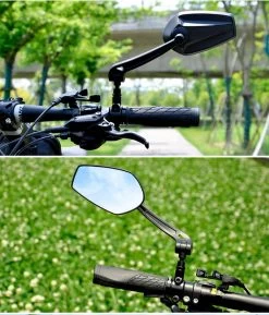 EasyDo Fietsspiegel Ebike Incl Grote Kijkhoek - Achteruitkijkspiegel - Links - 360º Verstelbaar - Multifunctioneel - Incl Inbussleutel -Fiets Serie Winkel 1024x1200 3