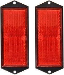 PROPLUS Pro Plus Reflector Met Schroefbevestiging - 104 X 40 Mm - Rood - 2 Stuks 23 PROPLUS Pro Plus Reflector Met Schroefbevestiging - 104 X 40 Mm - Rood - 2 Stuks -Fiets Serie Winkel 1027x1200 2