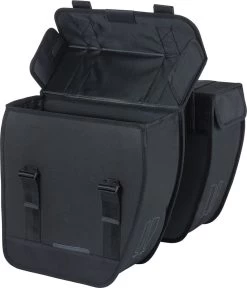 Basil Tour Dubbele Fietstas XL - 35 Liter - Zwart -Fiets Serie Winkel 1028x1200
