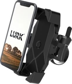 LURK® Telefoonhouder Voor Fiets/Motor/Scooter - Fietshouder – Fiets En Scooter Accessoires – Smartphonehouder Universeel - Schokbestendig - 360° Draaibaar – Tot 17 Cm -Fiets Serie Winkel 1037x1200 2