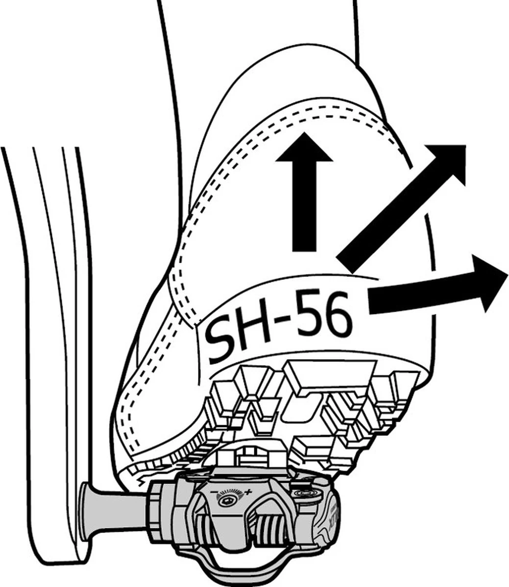Shimano Schoenplaatjes Spd Zilver Sh56 Set 2 Shimano Schoenplaatjes Spd Zilver Sh56 Set - Afbeelding 2