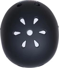 Kiddimoto Helm Zwart Mat Small -Fiets Serie Winkel 1050x1200 2