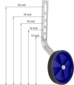 Be Required Stevige Zijwieltjes - 12 T/m 20 Inch - Zijwieltjes Voor Kinderfiets - Kinderfietsaccessoires - Blauw -Fiets Serie Winkel 1052x1200 1