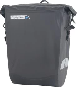 De HikeMeister® Prophete Roll Top E Bike Luxe Waterdichte Enkele 19 Liter Fietstas – Zwart – Met Reflectie Veiligheid – 100% Waterdicht Met Schouderriem -Fiets Serie Winkel 1052x1200