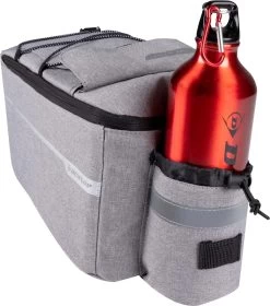 Dunlop Koeltas Voor Bagagedrager Fiets - 7 Liter - Fietstas - Klittenband Bevestiging - Incl. Extra Opbergvakken En Flessenhouder - Isolerende Binnenlaag - Met Schouderband - Grijs -Fiets Serie Winkel 1060x1200 1