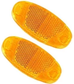 Bicycle Gear Spaakreflector Oranje 2 Stuks
