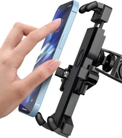 Merkloos Telefoonhouder Fiets - Smartphone Fietshouder - Tot 6,5 Inch - GSM Houder - Telefoonhouder Motor - Zwart -Fiets Serie Winkel 1063x1200 1