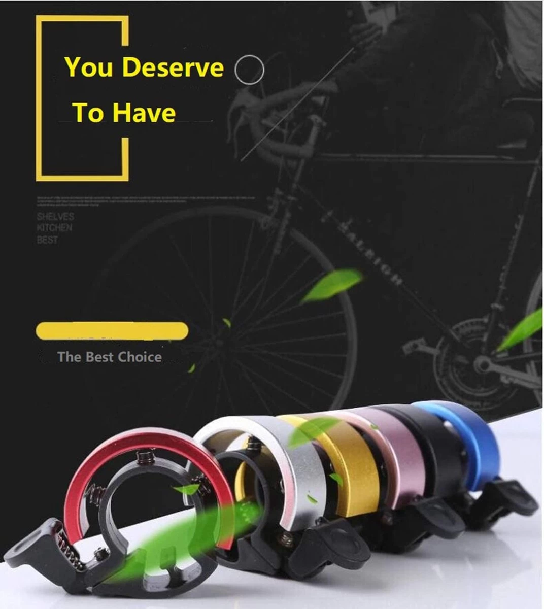 Fietsbel Voor 22mm Stuur - Mini Onzichtbare Bel - Voor MTB En Racefiets - Zwart 6 Fietsbel Voor 22mm Stuur - Mini Onzichtbare Bel - Voor MTB En Racefiets - Zwart - Afbeelding 6