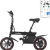 Windgoo B20 V3 - Elektrische Vouwfiets - E Bike - 250W 7.8Ah Batterij - APP IOS Android - 14 Inch - 25 KM/H - Zwart