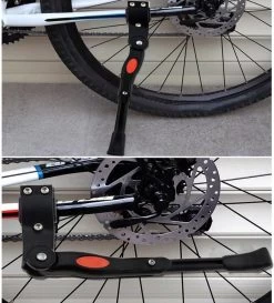 Merkloos Fietsstandaard Enkel 26 Cm Zijstandaard Aluminium Roestvrij Fiets Mountainbikes Makkelijk Te Installeren - Mountainbike Standaard Universeel - MTB Kickstand -Fiets Serie Winkel 1084x1200 6