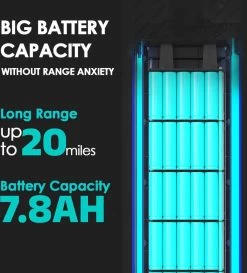 Suotu Elektrische Step - Series (Rytigo 6) - 8.5" Wielen - 25km/u Speed - 25 Bereik - Instelbaar Snelheid Via APP - Zwart -Fiets Serie Winkel 1086x1200 7