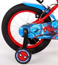 Spider-Man Kinderfiets - Jongens - 14 Inch - Rood/Blauw - Twee Handremmen 17 Spider-Man Kinderfiets - Jongens - 14 Inch - Rood/Blauw - Twee Handremmen -Fiets Serie Winkel 1087x1200 2