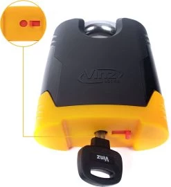 VINZ Batura Motorslot / Scooterslot / Kettingslot ART 5 - 200 Cm -Fiets Serie Winkel 1097x1200