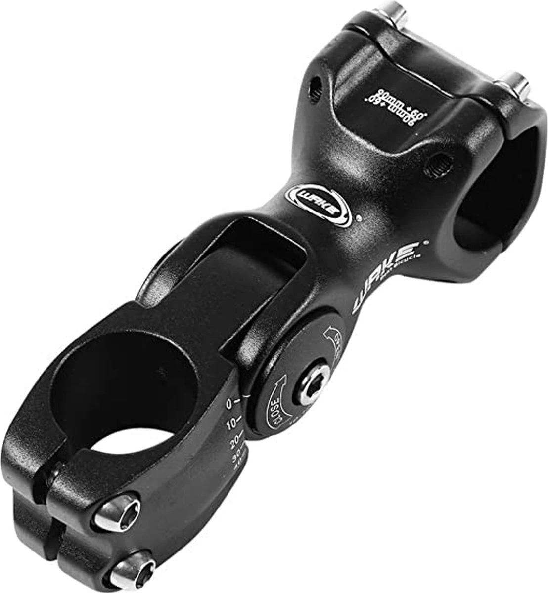 Merkloos Verstelbare Fiets Stuurpen 31.8 90mm 110mm 0 ~ 60 Graden Verstelbare Stuurpen Voor Mountain Road MTB Bike 1 Merkloos Verstelbare Fiets Stuurpen 31.8 90mm 110mm 0 ~ 60 Graden Verstelbare Stuurpen Voor Mountain Road MTB Bike