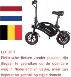 Windgoo B3 Mini-scooter - Opvouwbare Fiets - Zwart 11 Windgoo B3 Mini-scooter - Opvouwbare Fiets - Zwart -Fiets Serie Winkel 1113x1200 3