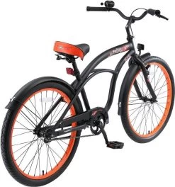 Bikestar 24 Inch Cruiser Kinderfiets, Zwart 12 Bikestar 24 Inch Cruiser Kinderfiets, Zwart -Fiets Serie Winkel 1124x1200 3