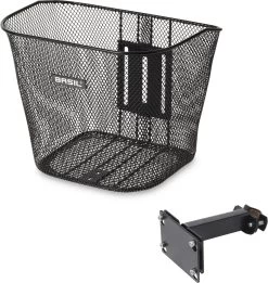 Basil Bremen Fietsmand - Voor - Staal - Inclusief Bevestigingssysteem - Zwart -Fiets Serie Winkel 1136x1200 1