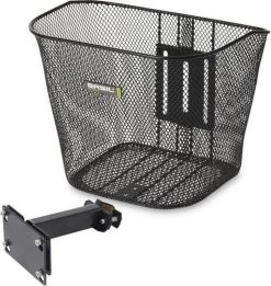 Basil Bremen Fietsmand - Voor - Staal - Inclusief Bevestigingssysteem - Zwart -Fiets Serie Winkel 1137x1200 2
