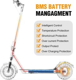 Suotu Elektrische Step - Series (Rytigo 6) - 8.5" Wielen - 25km/u Speed - 25 Bereik - Instelbaar Snelheid Via APP - Zwart -Fiets Serie Winkel 1143x1200 9