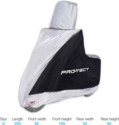 Scooter Hoes + Windscherm Motorhoes S