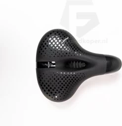 Voltano Pro Gel Fietszadel – Met Uitsparing – Zwart – Unisex - Inclusief Zadelstrop - Ergonomisch Gevormd - Elastomeer Vering -Fiets Serie Winkel 1154x1200 4