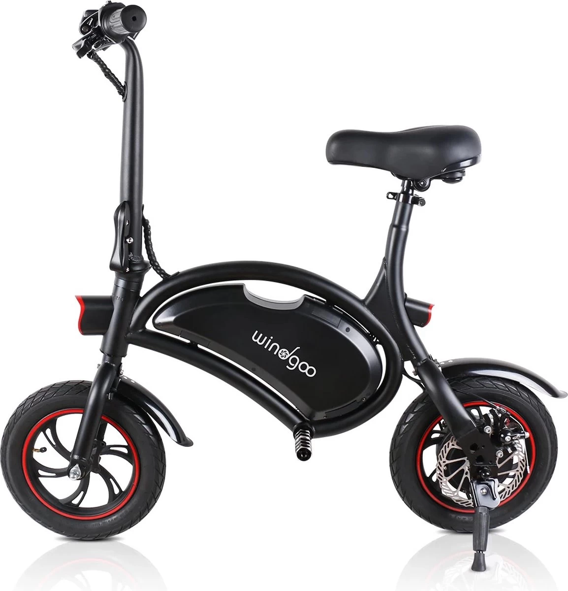 Windgoo B3 Mini-scooter - Opvouwbare Fiets - Zwart 3 Windgoo B3 Mini-scooter - Opvouwbare Fiets - Zwart - Afbeelding 3