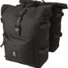 AGU Trend H2O Roll-Top Dubbele Fietstas Urban Zwart - 28 L
