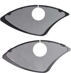 Jasbeschermers Hesling Elegance 28-5 Met Slotgat En Grijze Rand