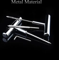 LOUZIR 11-Delige Professionele Banden Reparatie Kit- Autobanden/ Bike Emergency Repair Kit - Met Handige Opbergdoos -Fiets Serie Winkel 1174x1200 5