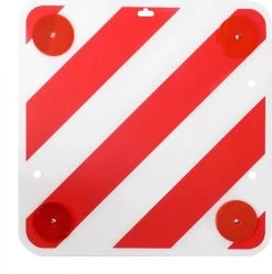 ProPlus Waarschuwingsbord Met Reflectoren 50x50 Cm Kunststof 361228