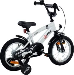 2Cycle BMX-Fun Kinderfiets - 14 Inch - Wit - Jongensfiets -Fiets Serie Winkel 1191x1200 11