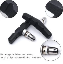 4 Set Universele Rubberen Fiets V Remblokken Set - 4 Paar – 8 Stuks – 70mm | Rubber Remblokjes | Fietsen Remblok | Remblokkenset | Remblokset Geschikt Voor Mountainbike, Stadsfiets, Vouwfiets En Tourfiets -Fiets Serie Winkel 1192x1200 9