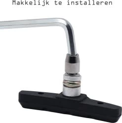 4 Set Universele Rubberen Fiets V Remblokken Set - 4 Paar – 8 Stuks – 70mm | Rubber Remblokjes | Fietsen Remblok | Remblokkenset | Remblokset Geschikt Voor Mountainbike, Stadsfiets, Vouwfiets En Tourfiets -Fiets Serie Winkel 1193x1200 4