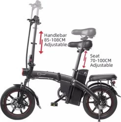 F-Wheel DYU A5 - Elektrische Vouwfiets - E Bike - 14 Inch - 7.5 Ah - 25km/u - Zwart 19 F-Wheel DYU A5 - Elektrische Vouwfiets - E Bike - 14 Inch - 7.5 Ah - 25km/u - Zwart -Fiets Serie Winkel 1193x1200 7