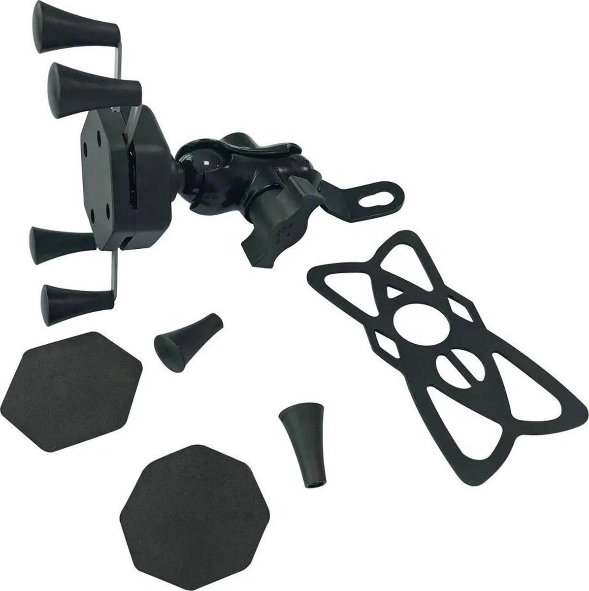 Merkloos Motorfiets Telefoonhouder - Scooter Telefoonhouder - Mobiele Telefoon Houder Met USB Oplader Voor Op De Motor - Voor Op De Brommer - Voor Op De Scooter - GPS - Telefoonhouder Motorfiets Motorlader 3D 8685 2 Merkloos Motorfiets Telefoonhouder - Scooter Telefoonhouder - Mobiele Telefoon Houder Met USB Oplader Voor Op De Motor - Voor Op De Brommer - Voor Op De Scooter - GPS - Telefoonhouder Motorfiets Motorlader 3D 8685 - Afbeelding 2