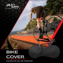 B-Y Sleeve Fietshoes T/m 29" - Fiets Beschermhoes - Racefiets Hoes - MTB - Bike Cover - Model: Black -Fiets Serie Winkel 1199x1200 1