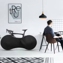 B-Y Sleeve Fietshoes T/m 29" - Fiets Beschermhoes - Racefiets Hoes - MTB - Bike Cover - Model: Black -Fiets Serie Winkel 1199x1200