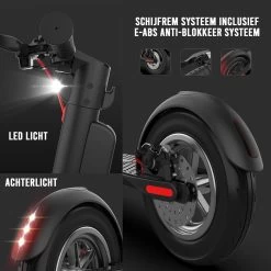 Elektrische Step Pro Voor Volwassenen - Elektrische Scooter Met 10'' Luchtbanden - Motorvermogen E Step Van 350W - Bereik Tot 45km Aan Snelheid Van 25km/u -Fiets Serie Winkel 1199x1200 5