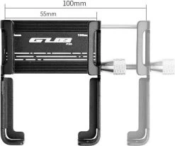 GUB P20 Universele Verstelbare Telefoonhouder Voor Fietsen - Telefoonhouder Fiets - Fietshouder Telefoon - Telefoonhouder Racefiets - Geschikt Voor O.a IPhone, Samsung, Oppo, Sony, OnePlus - Zwarti -Fiets Serie Winkel 1200x1003 3