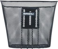 Basil Bremen Fietsmand - Voor - Staal - Inclusief Bevestigingssysteem - Zwart -Fiets Serie Winkel 1200x1012 1