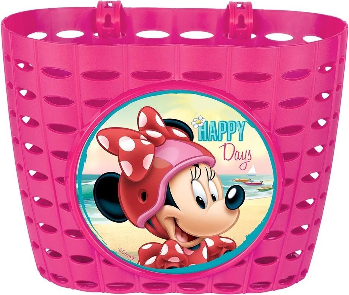 Marvel Disney Fietsmand Minnie Mouse Junior 20 Cm Roze 1 Marvel Disney Fietsmand Minnie Mouse Junior 20 Cm Roze