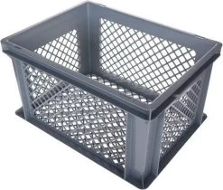 Benson Lastpak Fietskrat Kunststof Grijs - L40 X B30 X H22 Cm -Fiets Serie Winkel 1200x1018 3