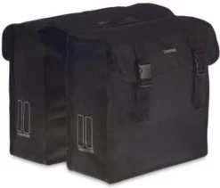 Basil Mara XL Dubbele Fietstas - Zwart - 35 Liter -Fiets Serie Winkel 1200x1023
