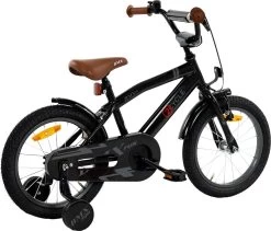 2Cycle BMX-Fun Kinderfiets - 16 Inch - Zwart - Jongensfiets -Fiets Serie Winkel 1200x1024 8