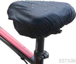 ESTARK® Zwarte Zadelhoes Waterdicht - Zadelhoezen Voor De Fiets - Zadel Cover - Zadel Zak - Hoes - Elastisch - Zwart -Fiets Serie Winkel 1200x1027 5