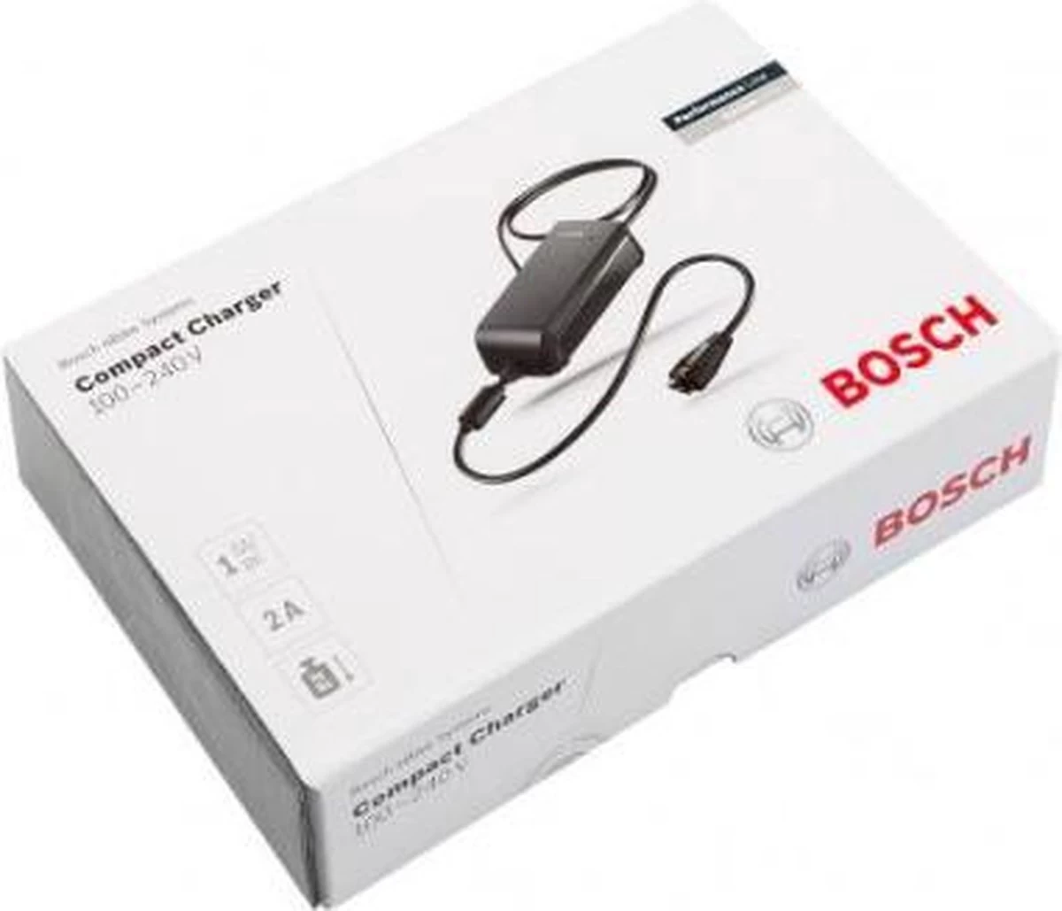 Bosch Compact Acculader - Elektrische Fietsoplader - 2 Amp 2 Bosch Compact Acculader - Elektrische Fietsoplader - 2 Amp - Afbeelding 2